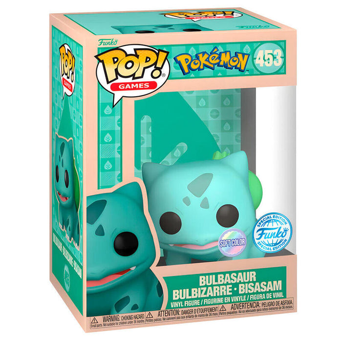 Figura Pop Pokemon Bulbasaur Bulbizarre Bisamam Exclusive