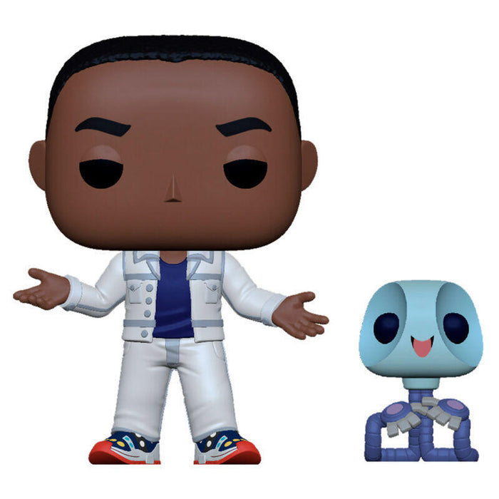 Figura Pop Space Jam 2 Ai G With Pete Buddy Metallic