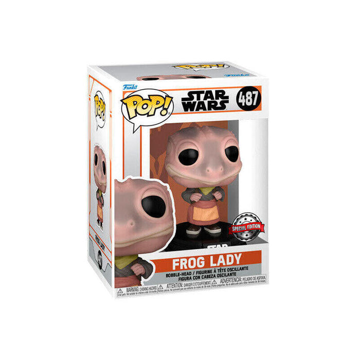 Figura Pop Star Wars The Mandalorian Frog Lady Exclusive
