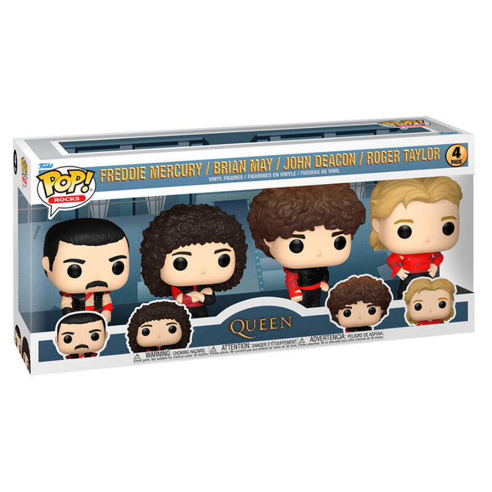 Figuras Funko Pop! 4 Figuras Queen