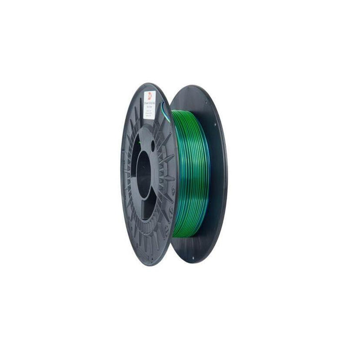 Filamento 3dpower Pla Silk 1.75mm 0.3kg Azul/Verde Color Dual - 3dp293
