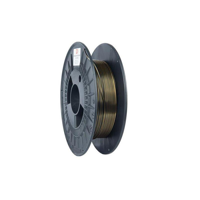 Filamento 3dpower Pla Silk 1.75mm 0.3kg Dorado/Negro Color Dual - 3dp287
