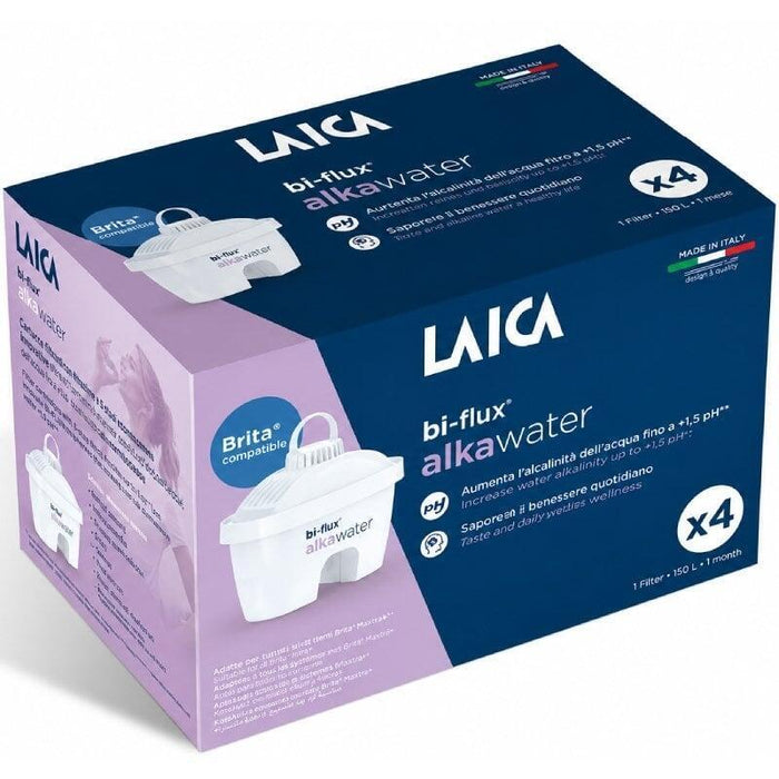 Filtros Bi-Flux Alka Water Laica K4meu01 Pack 4