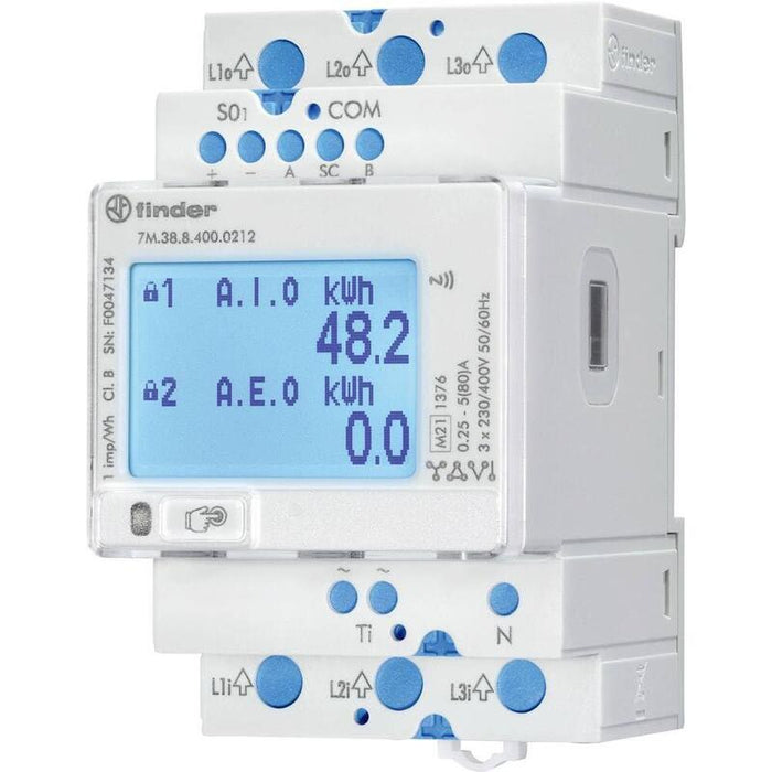 Finder Contador De Energía 7m.38.8.400.0212 7m3884000212