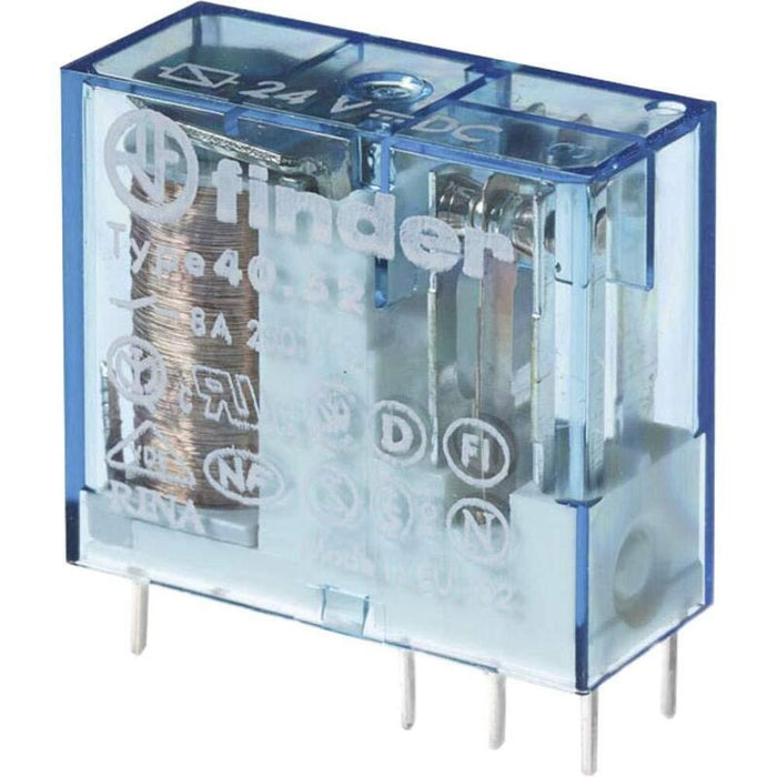 Finder Steck- Relé Para Circuito Impreso 40.52.7.024.0000 2w 8a 24vdc