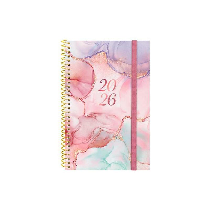 Finocam Agenda Espiral Design Collection E5-117x181mm Svh Tapa Pp Goldy 2026