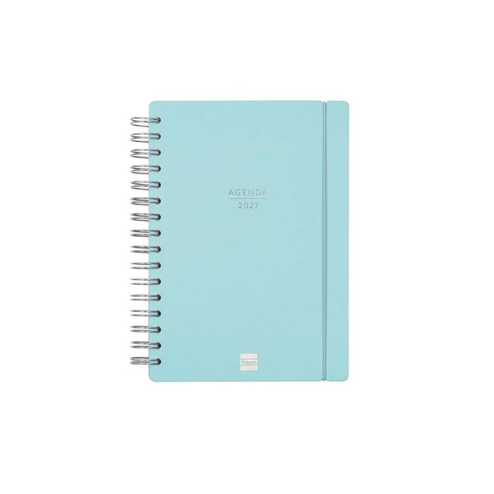 Finocam Haiku Agenda De Espiral - 16 Meses - Semana Vista Horizontal - Formato E10 - 155x212mm - Tapa Dura - Papel De