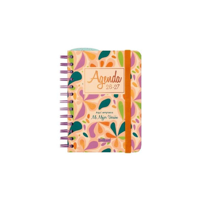 Finocam Talkual Agenda Escolar 26/27 - Semana Vista Horizontal - Formato 8º - 120x169mm - Tapa Dura - Papel De 100g/M2
