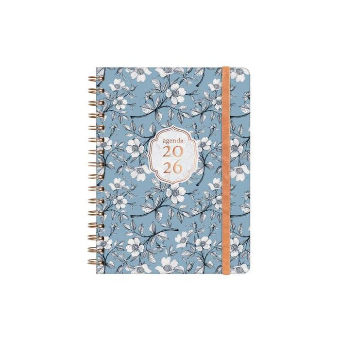 Finocam You Agenda De Espiral - Anual 2026 - Planificador - Cierre De Goma - Formato E10 - 172x19x220mm - Semana Vista