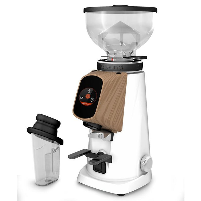 Fiorenzato Allground Molinillo De Café Blanco Ártico Mate Walnuss 230v Eu Dark-T Titan