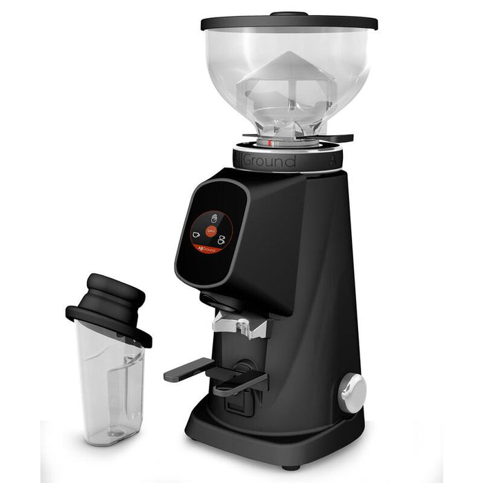 Fiorenzato Allground Molinillo De Café Negro Vanta Mate, Dark-T Titan Mecanismo De Molienda