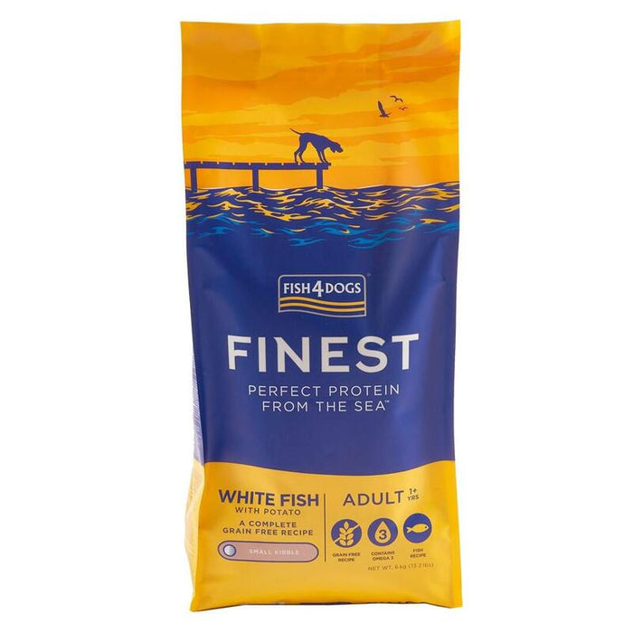Fish4dogs Finest Ocean Z Biala Ryba Adult (S) 6kg