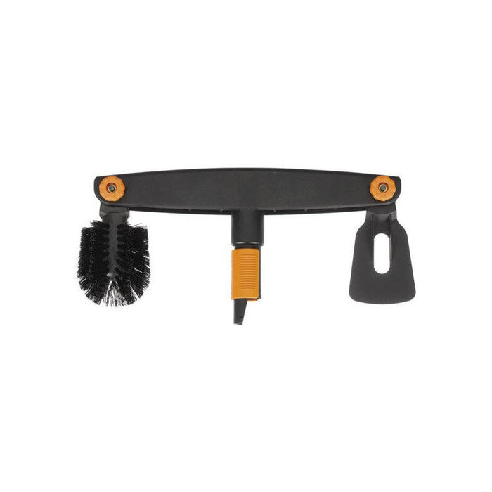 Fiskars Quikfit Limpiador De Canalones, Escoba Negro/Naranja, 4,5 Cm 1001414