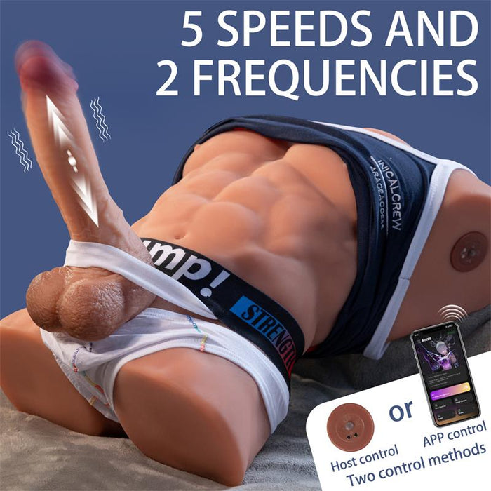 Fitter Torso Con Dildo Desmontable, Thrusting Y App 11.6 Kg