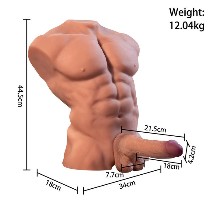 Fitter Torso Con Dildo Desmontable, Thrusting Y App 11.6 Kg