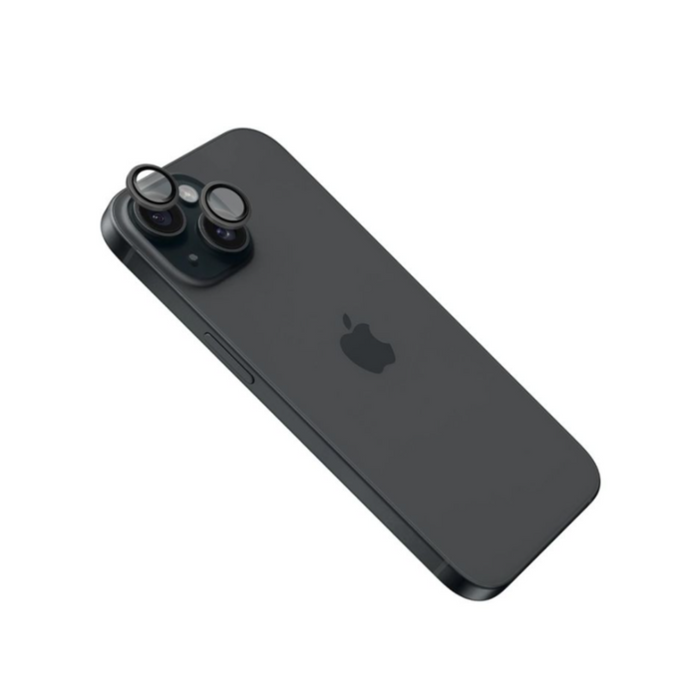 Fixed Camera Glass For Apple Iphone 16 16 Plus, Black