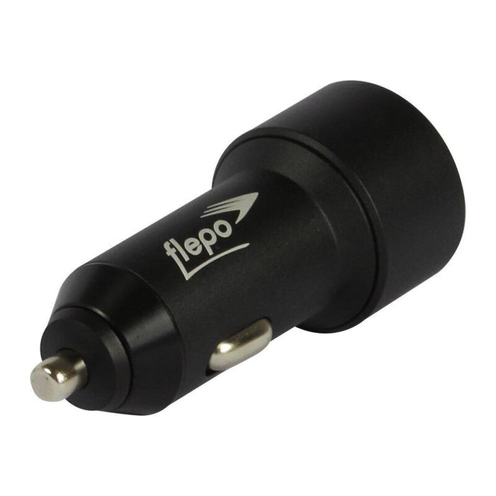 Flepo Netzteil Kfz 2-Fach 12v-24v - Max 4a - Quick Charge 3.0