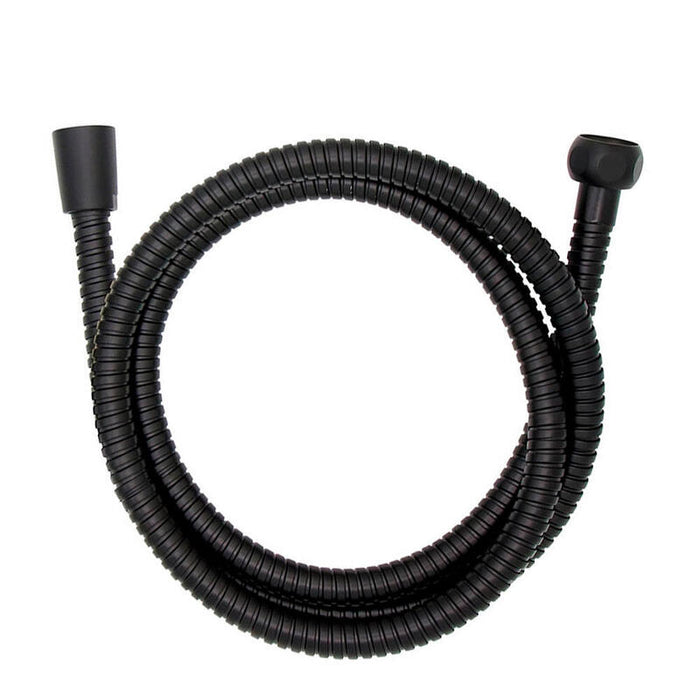 Flexo De Ducha De Acero Inoxidable 150 Cm Negro