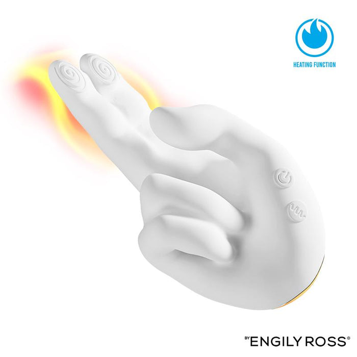 Flirty Hand Estimulador Finger Con Efecto Calor