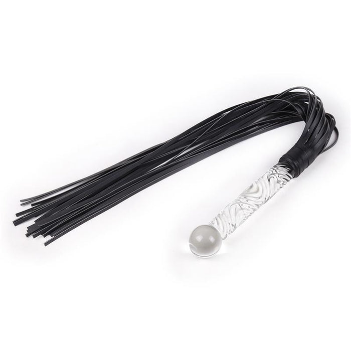 Flogger Con Mango De Cristal 70 Cm