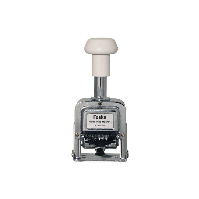 Foska Sello Numerador Automatico 5mm 6 Bandas