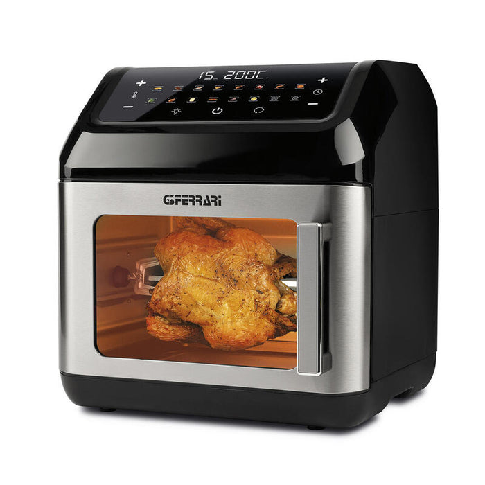 Freidora  G3 Ferrari Friggisano Evo 13l Sencillo Independiente 1700 W Negro, Acero Inoxidable