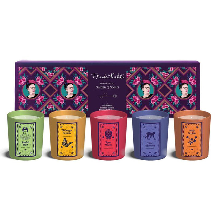 Frida Kahlo Duftkerzen Set Garden Of Scents 5 X 45g
