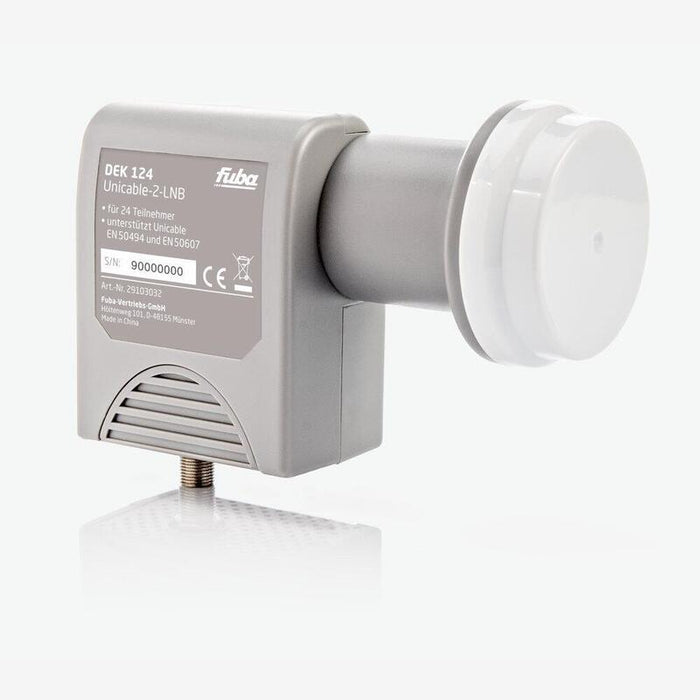 Fuba Dek 407 Quattro-Lnb Mobilfunkabschirmung 40mm Feed