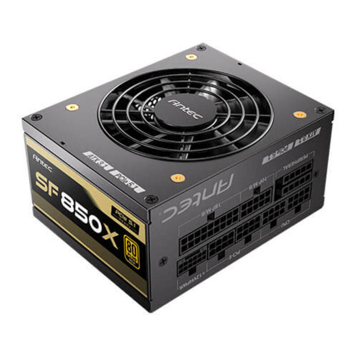 Fuente Alim. 850w 80+ Gold Sfx Sf850x Antec 850w/ Totalmente Modulas/ Sfx/ 80+ Gold/ Compatible Con Pcie 5.1