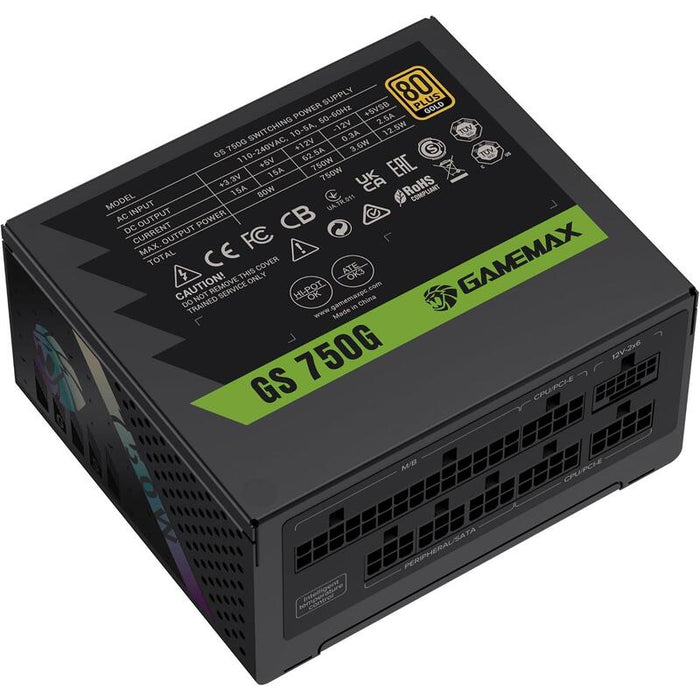 Fuente Alimentacion  Gamemax  Psu  Gs 750g  750w  Sfx  Full Modular Gs 750g