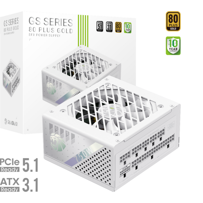 Fuente Alimentacion  Gamemax  Psu  Gs 750g Wh  750w  Sfx  Full Modular White Gs 750g Wh