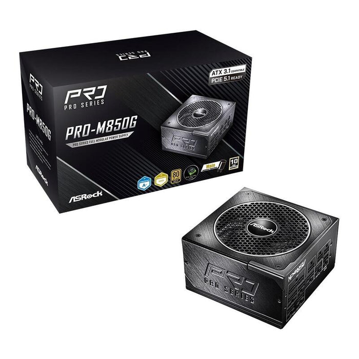 Fuente De Alimentación Asrock Pro-M850g 850w 80 Plus Gold