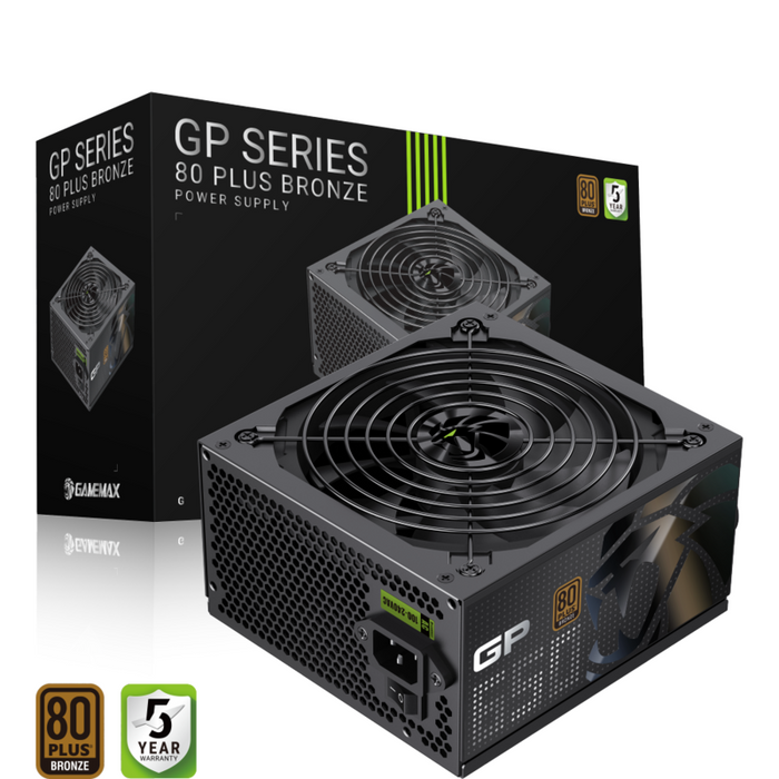 Fuente De Alimentación Gamemax Gp 650b 650w Bronce No Modular