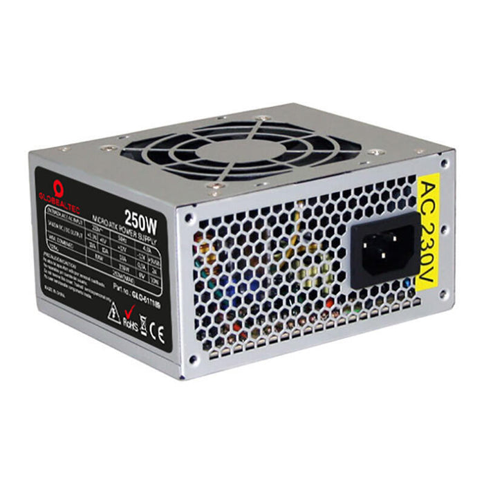 Fuente De Alimentacion Globbaltec Sfx 250w Plata