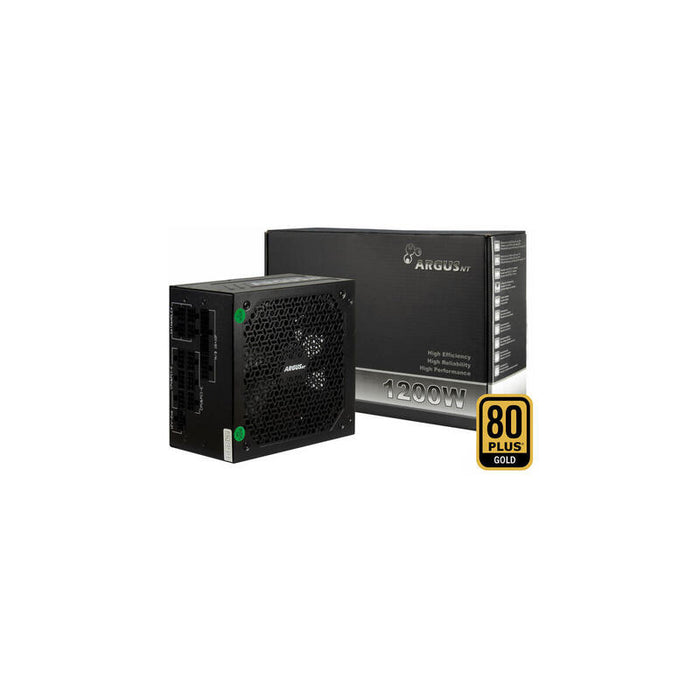 Fuente De Alimentación Inter-Tech Ha-1200ba4  Negra, 1x Gpu De Alta Potencia De 12 Pines, 3x Pcie, Gestión De Cables, 1200 Vatios 88882236