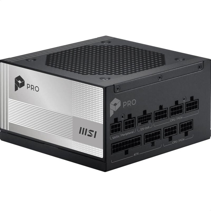 Fuente De Alimentación Msi Pro A850pl Pcie5 850w 120mm 80plus Platinum Apfc  306-7zply11-Hd8