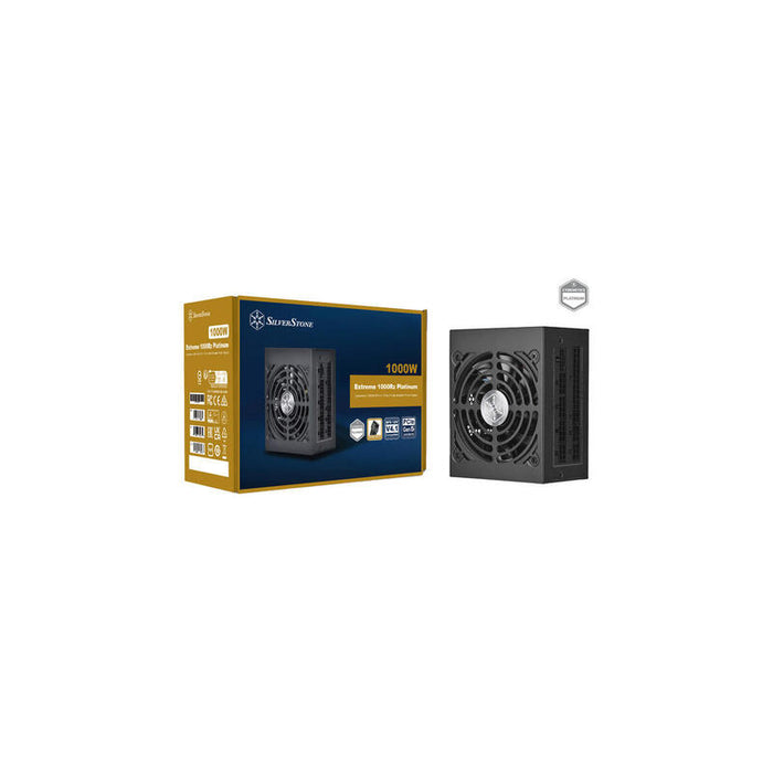 Fuente De Alimentación Silverstone Extreme 1000rz Platinum Negra, 2x Gpu De Alta Potencia De 12 Pines, 8x Pcie 1000w Sst-Ex1000r-Pm