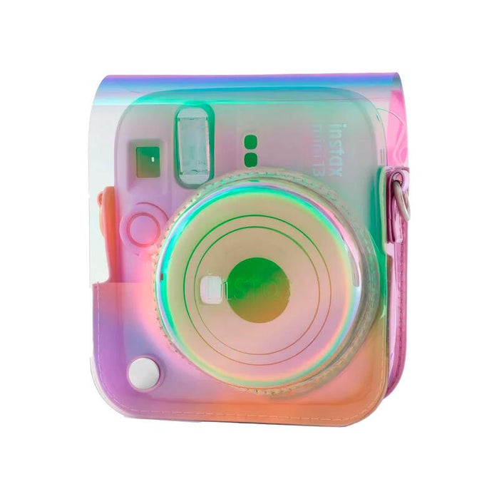 Funda Fujifilm Instax Mini 13 Iridescent  Con Correa Ajustable