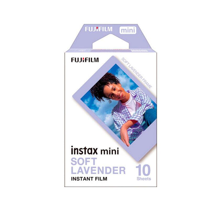 Fujifilm Instant Film Mini Soft Lavander Película Fotográfica Instantánea