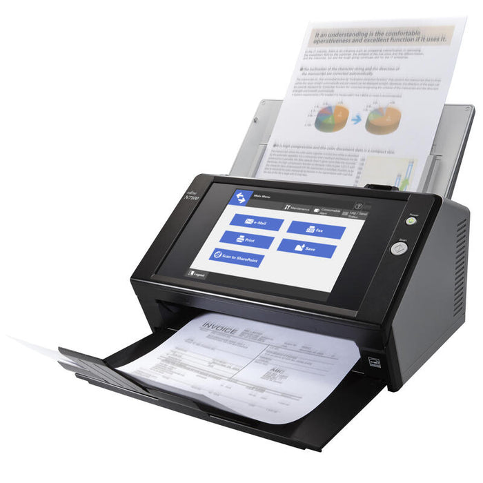 Fujitsu N7100e Escáner  25ppm,600dpi,A4,Duplex,Glan