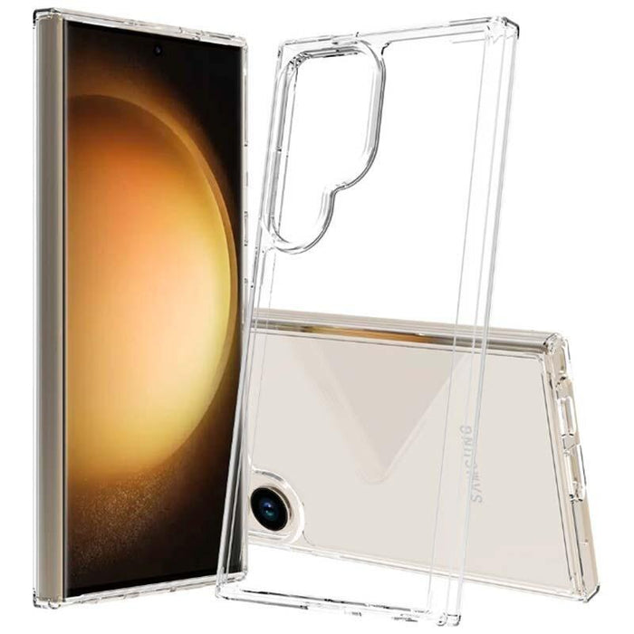 Funda Antigolpes Premium Para Samsung Galaxy S23 Ultra 5g Acrílico Anti-Amarillo Transparente