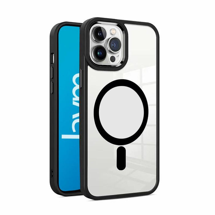 Funda Bumper Compatible Magsafe Para Iphone 15 - Negro - Jaym®
