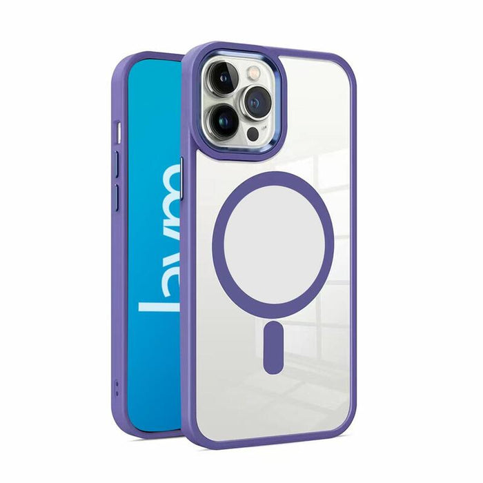 Funda Bumper Compatible Magsafe Para Iphone 16 Pro - Violeta - Jaym®