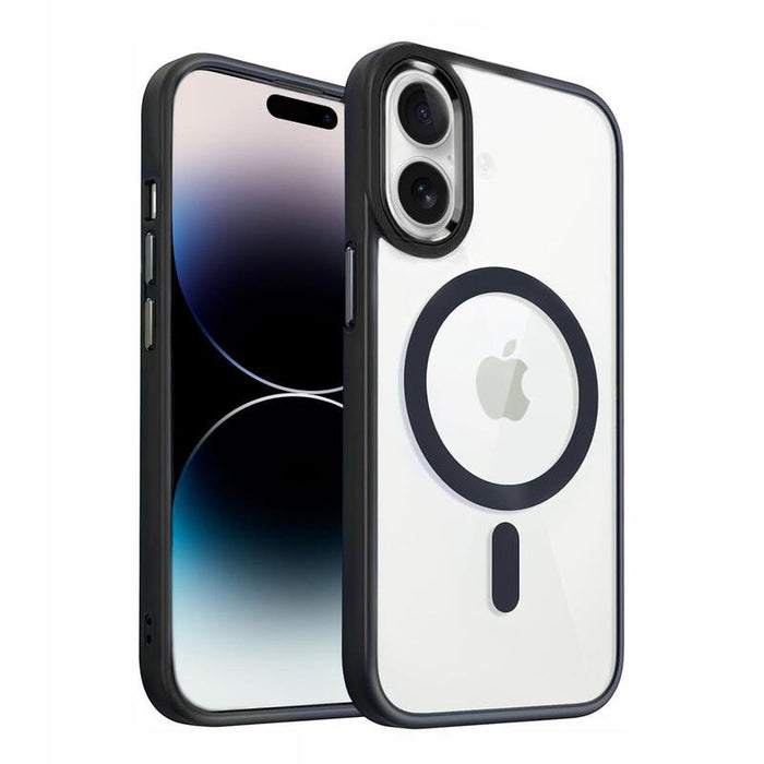 Funda Bumper Compatible Magsafe Para Iphone 17 - Negro - Jaym®