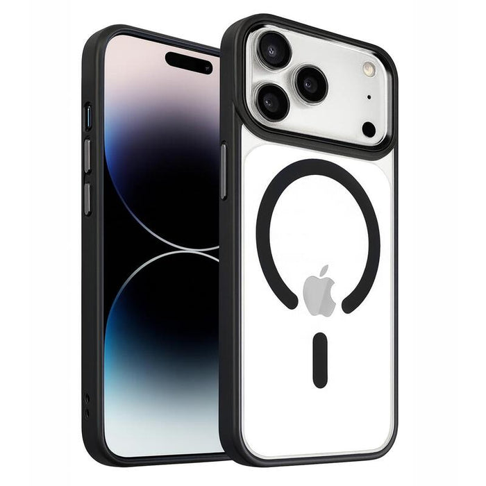 Funda Bumper Compatible Magsafe Para Iphone 17 Pro - Negro - Jaym®