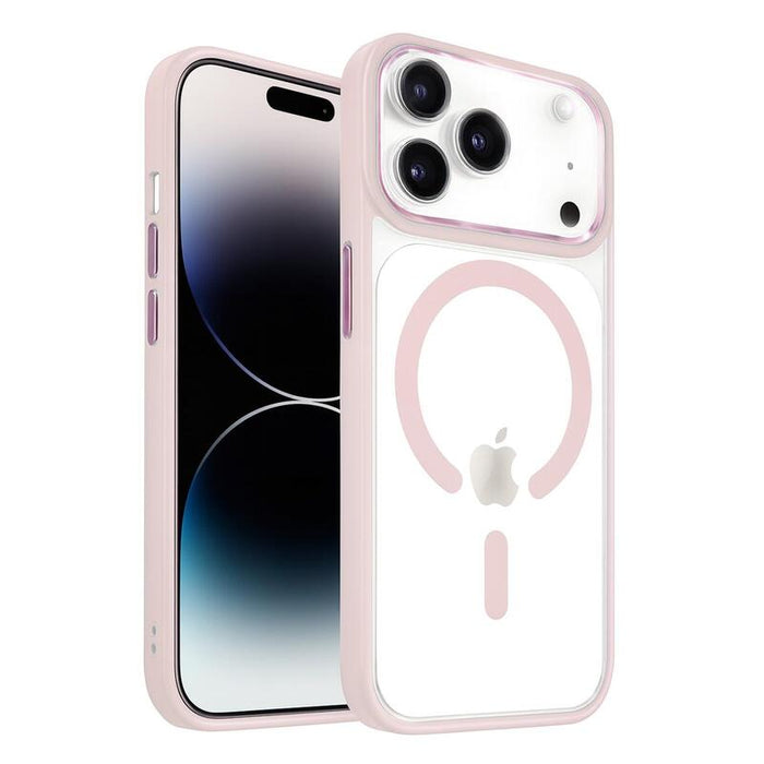 Funda Bumper Compatible Magsafe Para Iphone 17 Pro - Rosa - Jaym®