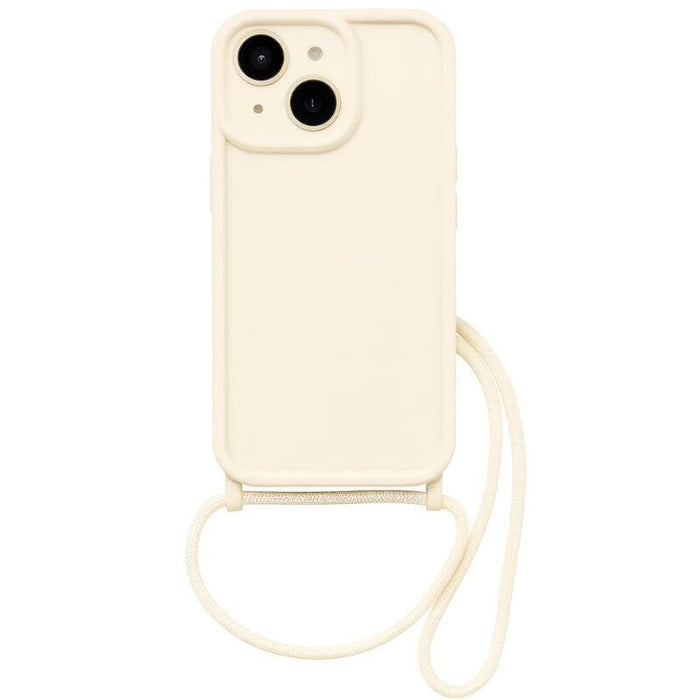 Funda Colgante De Silicona Iphone 16 Blanco