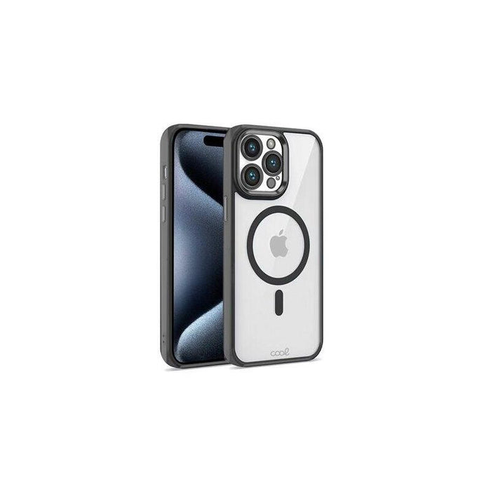 Funda Cool Iphone 16 Pro Magnetica Negro