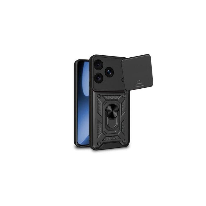 Funda Cool Iphone 17 Pro Max Hard  Ring Negro