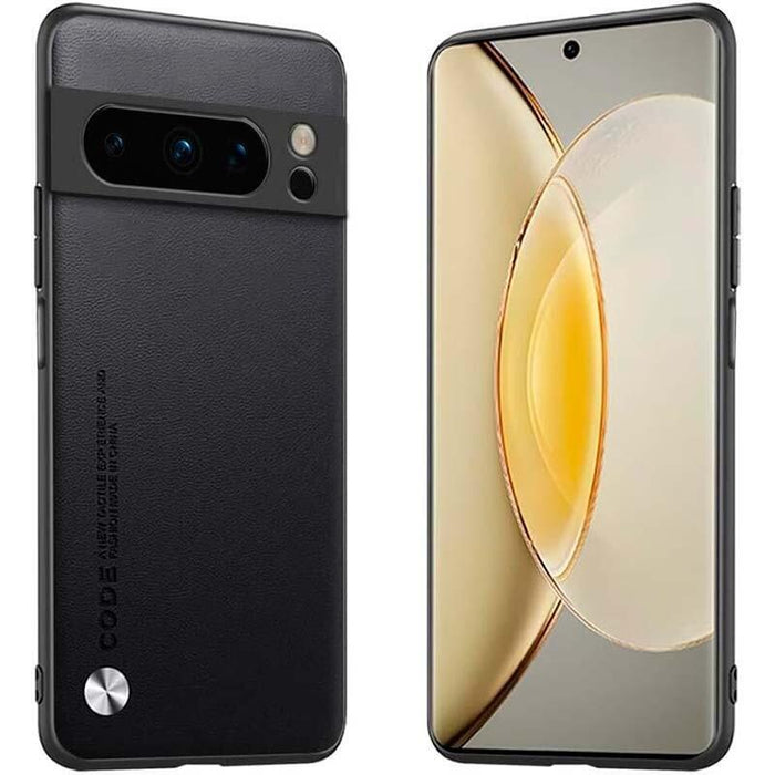Funda De Polipiel Google Pixel 8 Pro Luxury Negro